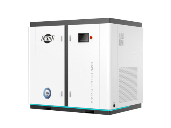 20HP JIERU 15KW/8bar Permanent magnet variable frequency screw Air Compressor for Special air compressor for food, medical and electronic industries【oil-free water-lubricated】