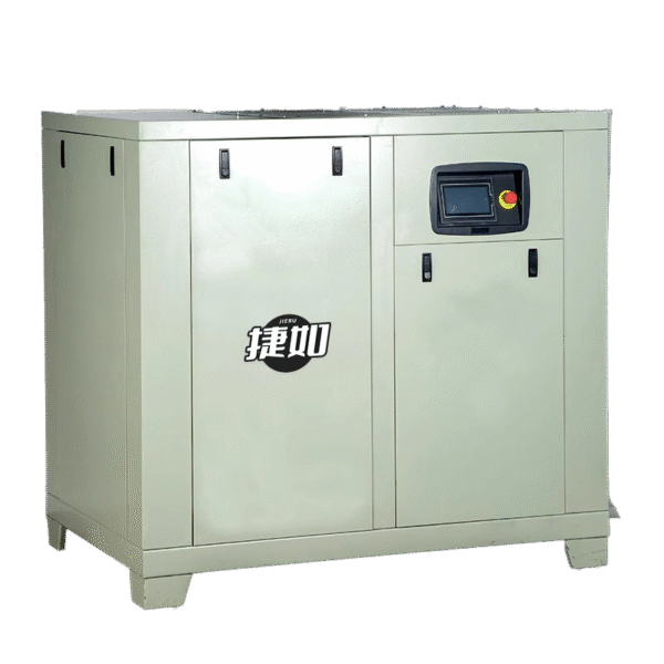 75HP JIERU 55KW Air Compressor Coaxial Direct Drive Screw Compressor for Stationary Permanent Magnet Variable Frequency【 Single stage】